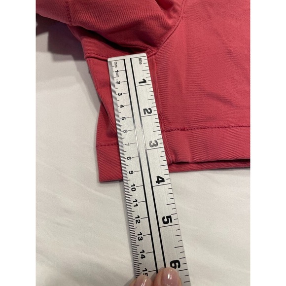 Lot of 2 J.CREW Women's Chino Shorts Size 00 Pink Olive Green Classic Casual - Picture 11 of 16